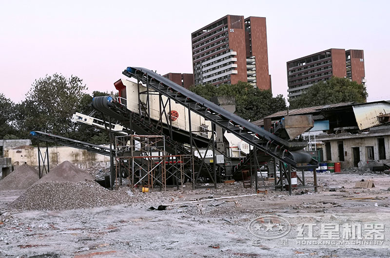 河南客戶(hù)建筑垃圾處理廠(chǎng)